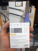 کابل شارژ USB به Lightning برند CAT مدل CAT-003: شارژ سریع و ایمن برای دستگاه‌های اپل آیفون و آیپد