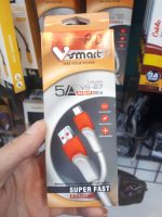 کابل USB به Type-C وی اسمارت مدل VS-67: سوپرفست شارژ با قدرت ۵ آمپر