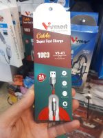 کابل تبدیل USB به USB-C وی اسمارت (Vsmart VS-61): شارژ سریع اقتصادی با طول استاندارد