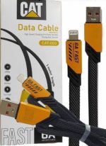کابل شارژ USB به Lightning برند CAT مدل CAT-003: شارژ سریع و ایمن برای دستگاه‌های اپل