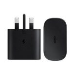 خرید شارژر 25 وات سامسونگ مدل Power Adapter (اصل ویتنام) با ضمانت اصالت. پشتیبانی از سوپر فست شارژ، مناسب برای سری S و A سامسونگ. محافظ باتری گوشی شما با بهترین قیمت. ارسال فوری به سراسر کشور.